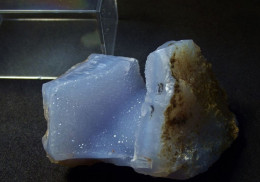 Blue Chalcedony ( 7 X 4 X 3.5 Cm ) - Ngabu - Chikwawa District - Malawi - Minerali