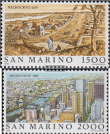 San Marino 1301-1302 (complete Issue) Unmounted Mint / Never Hinged 1984 Weltstädte - Melbourne - Unused Stamps