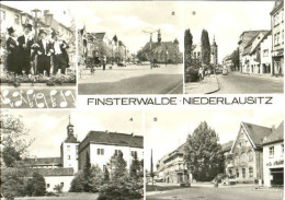 70101126 Finsterwalde Finsterwalde Saenger Markt Thaelmannstrasse Schloss Postam - Finsterwalde