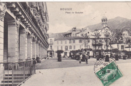 ALGERIE. BOUGIE . CPA. PLACE DE GUEYDON. ANNEE 1908+ TEXTE - Bejaia (Bougie)