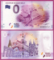 0-Euro UEEB 01 2016 AQUARIUM DE SAINT-MALO - Pruebas Privadas