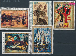 Französisch Polynesien 158-162 (kompl.Ausg.) Postfrisch 1972 Gemälde (10419953 - Unused Stamps