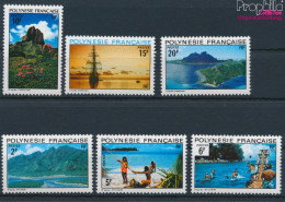 Französisch Polynesien 178-183 (kompl.Ausg.) Postfrisch 1974 Sehenswürdigkeiten (10419942 - Neufs