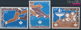 Französisch Polynesien 219-221 (kompl.Ausg.) Postfrisch 1976 Olympische Sommerspiele (10419926 - Neufs