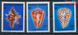 Französisch Polynesien 228-230 (kompl.Ausg.) Postfrisch 1977 Meeresschnecken (10419923 - Nuevos