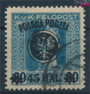 Polen 25II Gestempelt 1918 Feldpost Mit Aufdruck (10430365 - Used Stamps