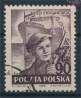 Polen 756 Gestempelt 1952 Tag Des Werftarbeiters (10430301 - Usati