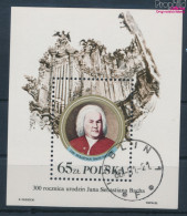 Polen Block97II (kompl.Ausg.) Gestempelt 1985 Johann Sebastian Bach (10430272 - Usati