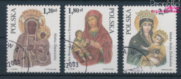 Polen 4070-4072 (kompl.Ausg.) Gestempelt 2003 Marienheiligtümer (10432501 - Used Stamps