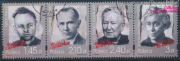 Polen 4408-4411 Viererstreifen II (kompl.Ausg.) Gestempelt 2009 Überlebende Konzentrationslager (10432385 - Used Stamps