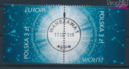 Polen 4425K Kehrdruckpaar (kompl.Ausg.) Gestempelt 2009 Astronomie (10432378 - Used Stamps