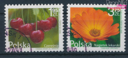 Polen 4438-4439 (kompl.Ausg.) Gestempelt 2009 Blumen Und Früchte (10432370 - Gebraucht