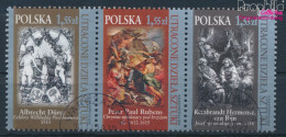 Polen 4460-4462 Dreierstreifen (kompl.Ausg.) Gestempelt 2009 Verlorene Kunstschätze (10432358 - Oblitérés