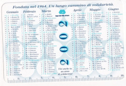 Calendarietto - Lega Del Filo D'oro - Anno 2002 - Kleinformat : 2001-...