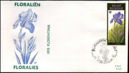 FDC - 2357  Gentse Floraliën  - Stempel :  Zellik - 1981-1990