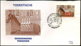FDC - 2378  't Ros Beiaard, Dendermonde  - Stempel :  Dendermonde - 1981-1990