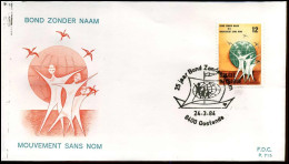 FDC - 2123  Bond Zonder Naam - Stempel : Oostende - 1981-1990