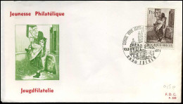 FDC - 1573 Jeugdfilatelie - Stempel : Edegem - 1971-1980