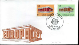 1489/90 - FDC - Europa   - Stempel : Helchteren - 1971-1980