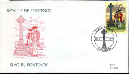 2600 - FDC - De Slag Bij Fontenoy - Stempel : Tienen - 1971-1980