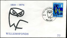 1796 - FDC - Willemsfonds   - Stempel : Gent - 1971-1980