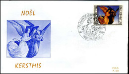 1784 - FDC - Kerstmis   - Stempel : Lokeren - 1971-1980