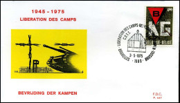 1768 - FDC - Bevrijding Der Kampen   - Stempel : Bruxelles/Brussel - 1971-1980