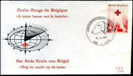 1588 - FDC - Rode Kruis Van België   - Stempel : Lier - 1971-1980