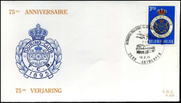 1569 - FDC - Touring Club Van België   - Stempel : Antwerpen - 1971-1980