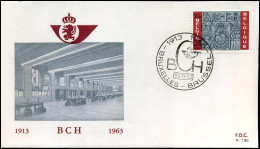 1271 - FDC - Bestuur Derhecks   - Stempel : Bruxelles/Brussel - 1961-1970