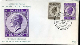 1349/50 - FDC - Koning Leopold I (1790-1865)   - Stempel : Brussel/Bruxelles - 1961-1970