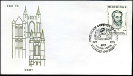 1824 - FDC -icatie Van Gent   - Stempel : Bruxelles/Brussel - 1971-1980