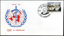 1778 - FDC - Dr. Frans Hemerijckx (1902-1969)   - Stempel : Frameries - 1971-1980