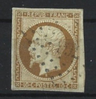 France N° 9 Oblitéré Margé TB - 1852 Louis-Napoleon