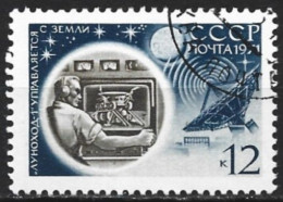 Russia 1971. Scott #3835 (U) Ground Control, Luna 17 - Usati