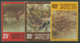 Niederländische Antillen 1977 Indianische Felsgravuren 326/28 Postfrisch - Curazao, Antillas Holandesas, Aruba