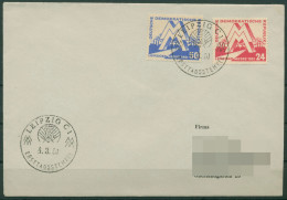 DDR 1951 Leipziger Frühjahrsmesse Ersttagsbrief 282/83 FDC (X18261) - Altri & Non Classificati