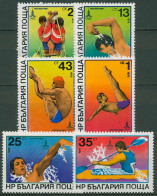 Bulgarien 1979 Olympia Sommerspiele Moskau'80 2840/45 Postfrisch - Unused Stamps