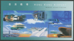 Hongkong 1998 Eröffnung Des Flughafens Chek Lap Kok Block 59 Postfrisch (C29317) - Blocchi & Foglietti