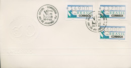 Brasilien 1993 Automatenmarken Satz 14900/73200/186000 ATM 5 FDC (X80263) - Affrancature Meccaniche/Frama