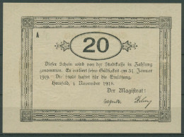Hersfeld 20 Mark 1918, Geiger 231.08 C, Kassenfrisch (K816) - Other & Unclassified