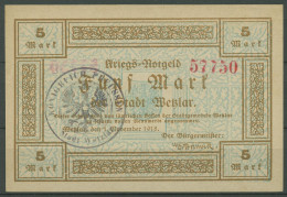 Wetzlar 5 Mark 1918, Geiger 551.06, Kassenfrisch (K798) - Other & Unclassified