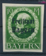 Bayern 169B Postfrisch 1920 König Ludwig Mit Aufdruck (10432644 - Otros & Sin Clasificación