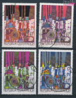 Österreich 2318-2321 (kompl.Ausg.) Gestempelt 2000 Friedensreich Hundertwasser (10419920 - Gebraucht