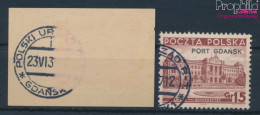 Polnische Post Danzig 33 Gestempelt 1937 Aufdruckausgabe (10432528 - Sonstige & Ohne Zuordnung