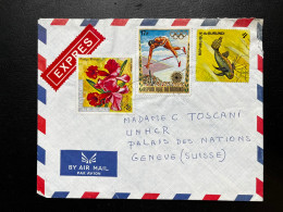 ENVELOPPE COVER BURUNDI / JEUX OLYMPIQUES 1972 / OLYMPIC GAMES - Lettres & Documents