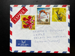 ENVELOPPE COVER BURUNDI / JEUX OLYMPIQUES 1972 / OLYMPIC GAMES - Cartas & Documentos