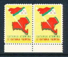 KATANGA  LABEL KATANGA  ATAWINA  MNH - Katanga