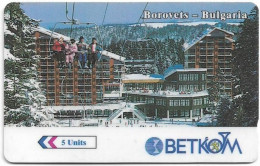 Bulgaria - Betkom (GPT) - Borovets 2 Balkan Holidays - 47BULE - 03.1997, 35.000ex, Used - Bulgaria