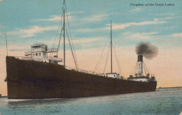 ZAYIX Postcard Freighter Of The Great Lakes Ship Wolverine New Co Divided Back - Other & Unclassified